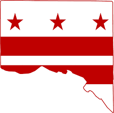 D C Flag Dc Flag Flag Washington Dc Map