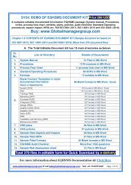 Ppt List Of Eqhsms Documents Required For Iso 9001 Iso