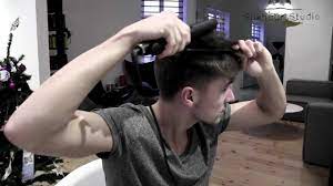 Spiky Texture Men S Hair Tutorial How To Style A Footballer Hairstyle 2012 2013 Youtube