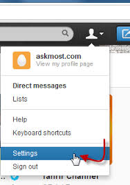 تغير لغة تويتر Change Language Twitter