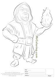 Clash Of Clans Wizard Coloring Pages 1 Clash Royale Drawings Clash Royale Wallpaper Clash Royale