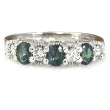 Maybe you would like to learn more about one of these? 1 Ctw Natural Alexandrite Diamond 7 Stone Band Ring Solid Etsy