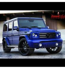 Electric Blue Mercedes Benz G Class Mercedes Benz Mercedes