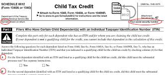 Schedule 8812 What Is Irs Form Schedule 8812 Filing