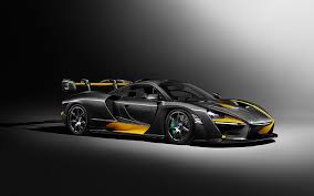 2018 And Carbon Grey Mclaren Senna Theme Victory Hd Wallpaper Wallpaperbetter