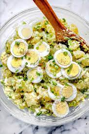 Drain and rinse the potatoes under cool running water, let cool a few minutes. How To Make The Best Potato Salad Recipe Foodiecrush Com