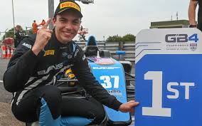 Webster and Evans GP Triumph at Snetterton