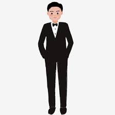  Cartoon Groom Wearing A Suit The Groom Who Is Married The Cartoon The Groom In The Suit Png Transparent Clipart Image And Psd File For Free Download Suit Drawing Man In