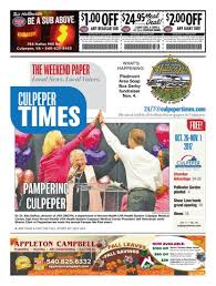 October 26th, 2017 -- Culpeper Times by InsideNoVa