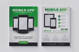 Mobile App Flyer 218081 Flyers Design Bundles Mobile App Flyer Corporate Flyer Flyer