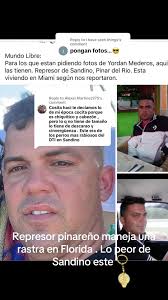 Represor Pinareño Maneja Rastra en Florida