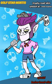The majority of the skins can be unlocked with gems, but there's a couple that are available for a limited time or by completing a certain objectives. Golf Star Mortis Skin Idea Brawl Stars Amino