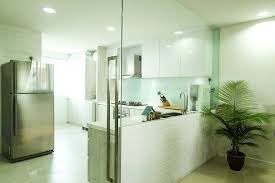 8 Ways To Do A Semi Open Kitchen In Your Hdb Semi Open Kitchen Open Kitchen Open Kitchen And Living Room