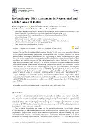 Negligence surrounding the issue is no longer acceptable nor tolerated. Pdf Legionella Spp Risk Assessment In Recreational And Garden Areas Of Hotels