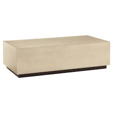 Caracole Cotail Couture Modern Classic Taupe Silver Leaf Wood Coffee Table Caracole Coffee Table Cocktail Tables