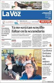El foco que bajó de las sierras del sur rodeó el pueblo ubicado 70 kilómetros al sudoeste de río cuarto, en el sur de córdoba. Newspaper La Voz Del Interior Argentina Newspapers In Argentina Wednesday S Edition January 3 Of 2018 Kiosko Net