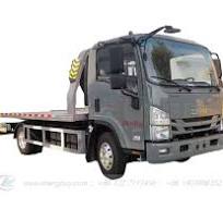 Isuzu 4X2 4000kg NPR flatbed wrecker truck -Chengli Special ...