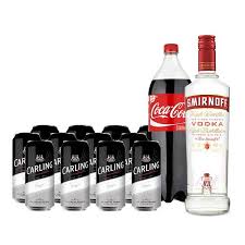 Smirnoff X Carling Manchester Alcohol Delivery