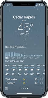 About The Weather App And Icons On Your Iphone And Ipod Touch Apple Support