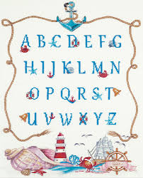 There are 321 items in this collection. Cross Stitch Embroidery Kits Panna Mt 1945 Marine Alphabet Embroidery Kits Panna