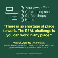 Virtual save time and business costs with novux virtual office, we help you navigate through uncertainties with our office of the future at the lowest rental rates in kuala lumpur! New Virtual Office Kl Address Dedicated Landline Rm60 Month Free One Month Shopee Malaysia