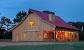 Rustic Pole Barn House Interior