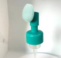 43/410 Cleansing Mousse Silicone Brush Press Type Foam Dispenser Pump