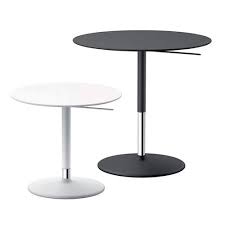 #10 dempsey gas lift coffee table with ottomans small space living often calls for creativity if at all you will enjoy the nice things in life. Contemporary Side Table Pix Arper Steel Mdf Round