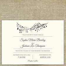Ski Resort Skyline Destination Wedding Invitation Sample Only Etsy Destination Wedding Invitations Ski Wedding Wedding Invitation Samples