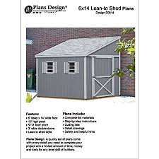 If you are looking for a unique design the saltbox may be a good option. Do It Yourself A Storage Shed Plans Lean To Style Shed Plans 6 X 14 Plans Design E0614 Woodworking Project Plans Amazon Com