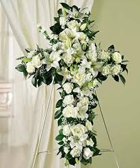 View upcoming funeral services, obituaries, and funeral flowers for white funeral home in jesup, iowa. Amazon Com Cross For My Fellow Flowers For Funeral Funeral Flower Arrangements Funeral Plants Same Day Funeral Flowers Condolence Flowers Grocery Gourmet Food