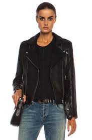 Iro Jamie Leather Jacket In Black Www Forwardbyelysewalker Com How To Wear Leather Jacket Jackets