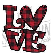 Hand Drawn Plaid Love Png File Sublimation Designs Downloads Etsy In 2021 Love Png How To Draw Hands Png