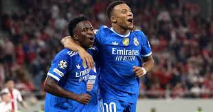 Olympiacos 3-4 Real Madrid: Marvellous Mbappe nets four in Champions League thriller