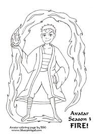 Only the avatar is the master of all four. Avatar Coloring Pages Learny Kids