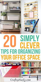 40 Creative Office Organization Ideas In 2020 Office Organization Tips Organization Hacks Office Organization