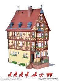 Dieses haus mit erker ist ein echter hingucker und bietet seinen bewohnern einen hohen komfort: Kibri 38902 Spur H0 Haus Mit Erker In Miltenberg