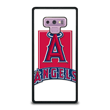 Angels Baseball Logo Black And White Los Angeles Angels Logo Samsung Galaxy Note 9 Case Cover Galaxy Note 9 Samsung Galaxy Note Angels Logo