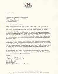 The date when you wrote the letter. Letter Of Recommendation For Masters Program In Education Sablon