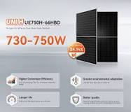 Factory Price HJT 730-750W Bifacial Photovoltaic Panels