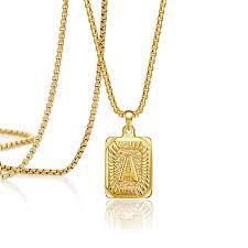 Pin On Amazon Initial Necklace