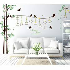 Family Photo Tree Birds Wall Art Stickers Vinyl Frame Decal Mural Home Decor Uk Ebay Bedroom Wall Designs Sticker Wall Art Wall Decor Stickers