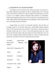Maybe you would like to learn more about one of these? Doc Biography Of Najwa Shihab Destia Nur Laila Academia Edu