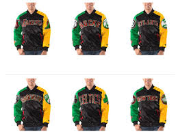 Nba atlanta hawks baseball jacket from starter. New Starter X Ty Mopkins Collection Where To Buy Satin Full Snap Jacket In Nba Team Styles Mlive Com