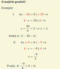 Voici un second visuel d'exemple de ecuatii de gradul 2 rezolvate. Ecuatii De Gradul 1 Si 2 AnideÈ™coalÄƒ Ro