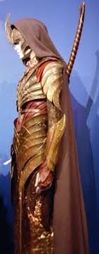Another View Of The Armor Of Haldir S Regiment Of Lothlorien Elves From The Two Towers Elven Costume Elf Armor Fantasy Armor