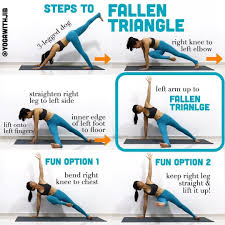Fallen Triangle Yoga Pose Advanced Yoga Dynamic Yoga Yoga Poses Advanced