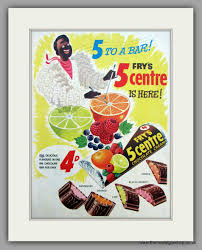 Fry's 5 Centre Chocolate Bar. Original ...