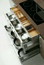 Like Drawers Under Cooktop If We Don T Get A Range Clever Kitchen Storage Diy Kitchen Storage Kitchen Design
