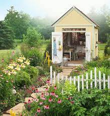 We show you how to build a garden shed in simple building a light construction in your backyard to store your woodworking and garden tools, as well as other objects you don't use on the regular basis is a great idea, but you laying out the garden shed. 30 Garden Shed Ideas For The Ultimate Outdoor Oasis Better Homes Gardens